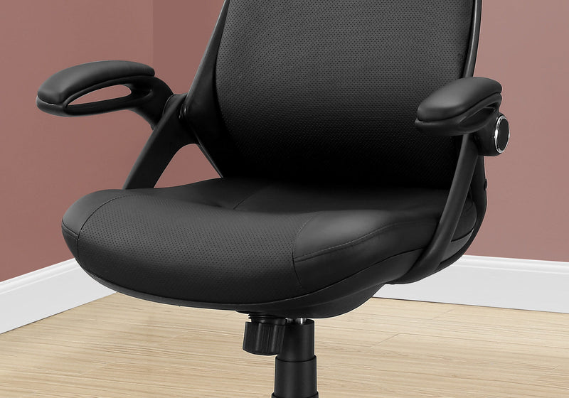 Office Chair, Adjustable Height, Swivel, Ergonomic, Armrests, Contemporary & Modern - R&R Furniture Gallery (Fountain Valley, CA)