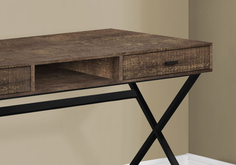 Computer Desk For Home Office, Laptop, Storage Drawers, Glossy Contemporary & Modern - R&R Furniture Gallery (Fountain Valley, CA)