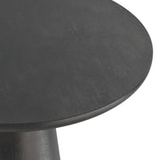 Gloria - Cast Aluminum Side Table - Black - R&R Furniture Gallery (Fountain Valley, CA)