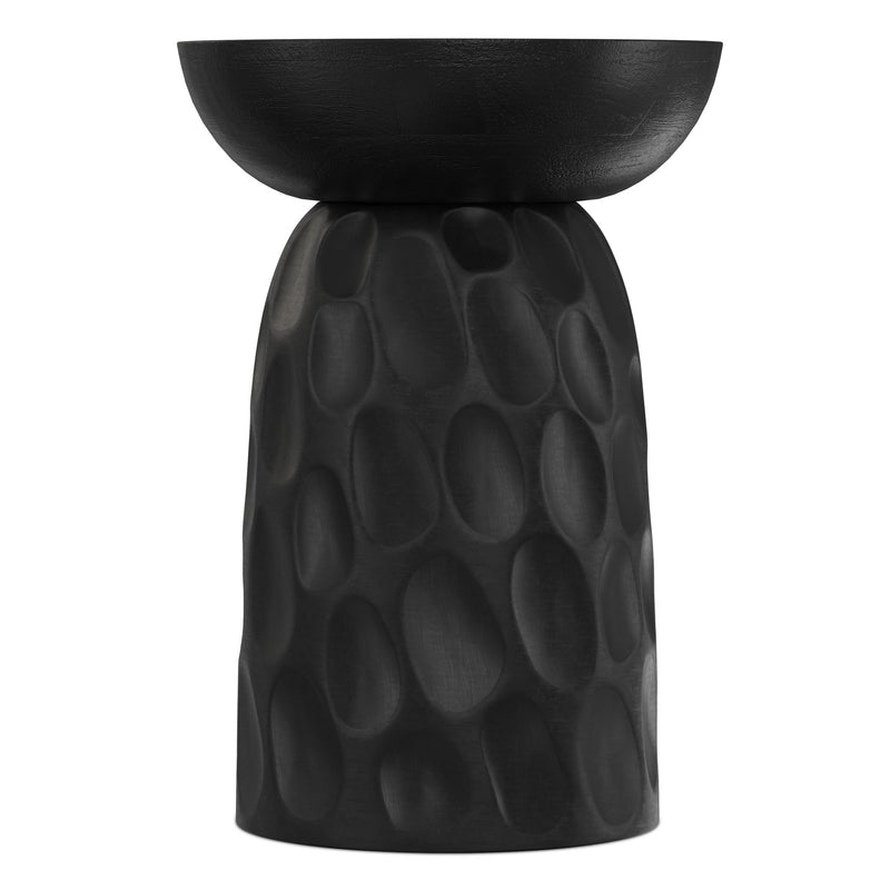 Boyd - V Chisel Accent Table - Black - R&R Furniture Gallery (Fountain Valley, CA)