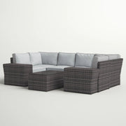 Stylish Wicker Patio Set Table - R&R Furniture Gallery (Fountain Valley, CA)