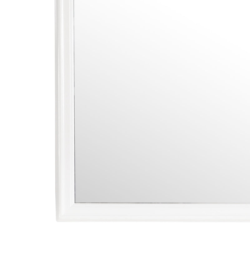 Elegant traditional wall mirror by Glory Furniture with a classic frame, ideal for enhancing any space in home or office.
