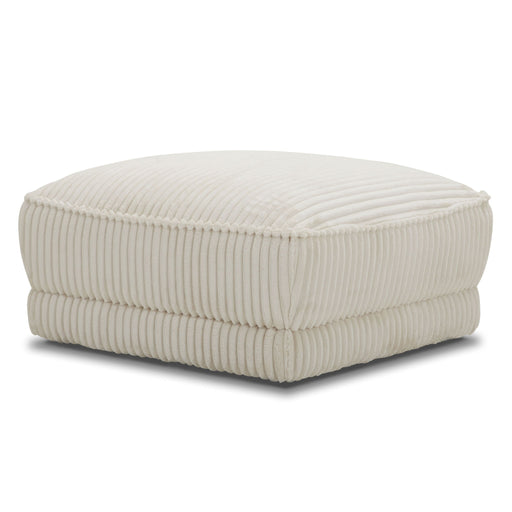 Utopia - Ottoman With Casters - Mega Ivory - R&R Furniture Gallery (Fountain Valley, CA)