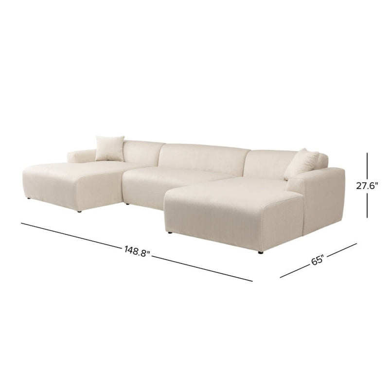 Mar - High-Quality Sectional Sofa - R&R Furniture Gallery (Fountain Valley, CA)