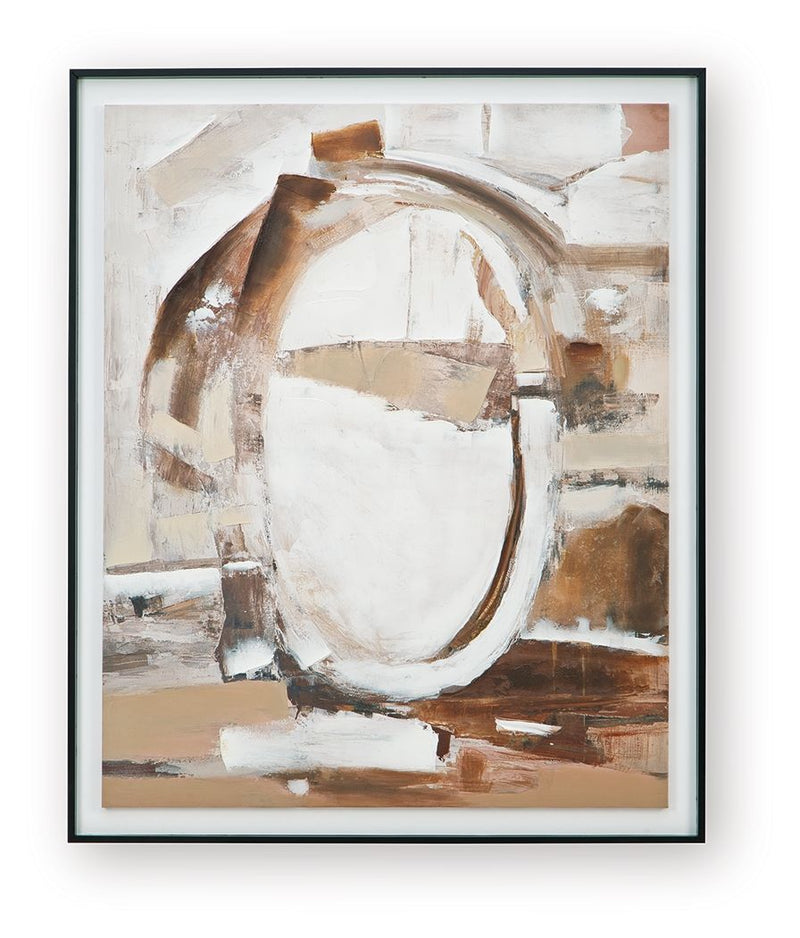 Bradlow - Wall Art - Brown / White / Black - R&R Furniture Gallery (Fountain Valley, CA)