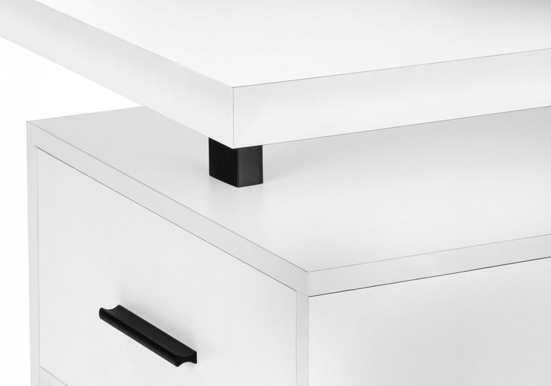 Computer Desk For Home Office, Laptop, Left, Right Set - Up, Storage Drawers, Contemporary & Modern - R&R Furniture Gallery (Fountain Valley, CA)