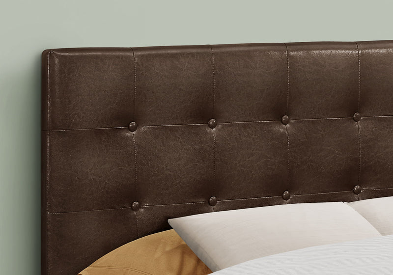 Full Size, Bed Headboard Only, Upholstered, Transitional - Brown - R&R Furniture Gallery (Fountain Valley, CA)
