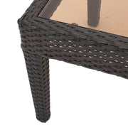 Antibes - 4 Pieces Wicker Chat Set - Brown / Beige - R&R Furniture Gallery (Fountain Valley, CA)