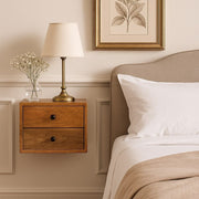Solis - 1 Drawer Wall Mounted Nightstand - R&R Furniture Gallery (Fountain Valley, CA)