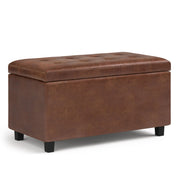 Cosmopolitan - Upholstered Storage Ottoman - R&R Furniture Gallery (Fountain Valley, CA)