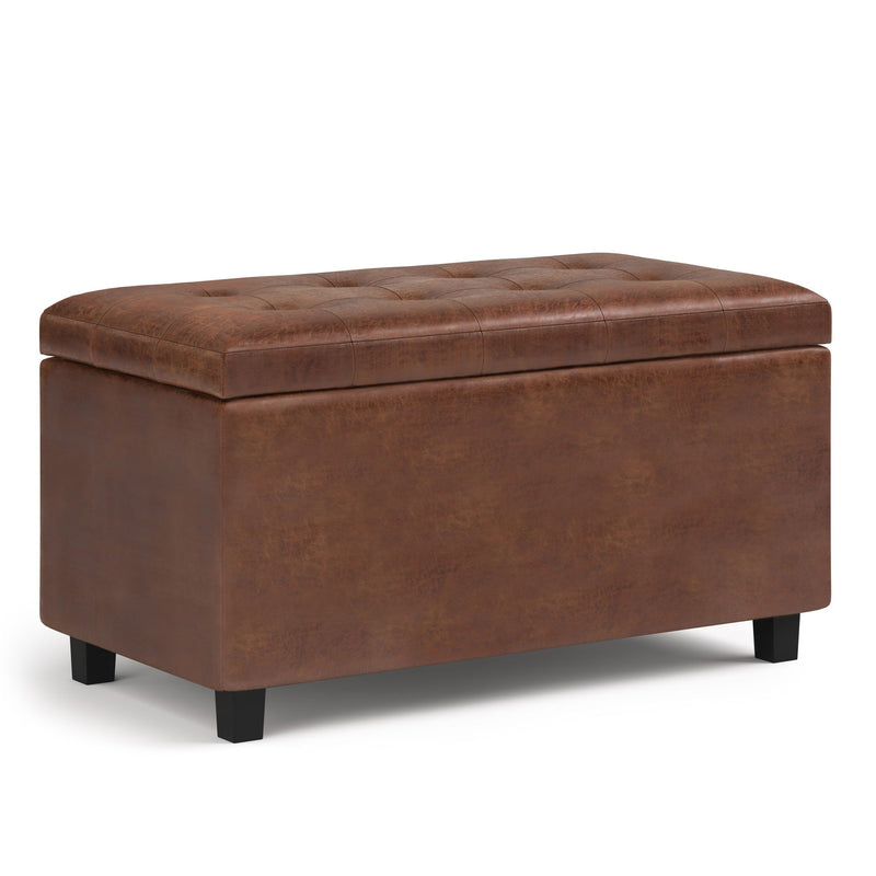Cosmopolitan - Upholstered Storage Ottoman - R&R Furniture Gallery (Fountain Valley, CA)