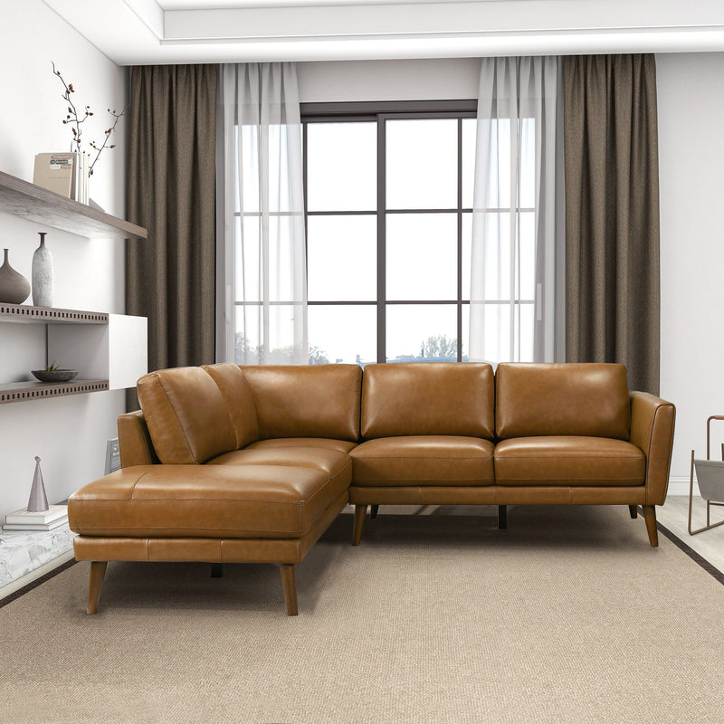 Benson - Sectional Sofa With Chaise - R&R Furniture Gallery (Fountain Valley, CA)