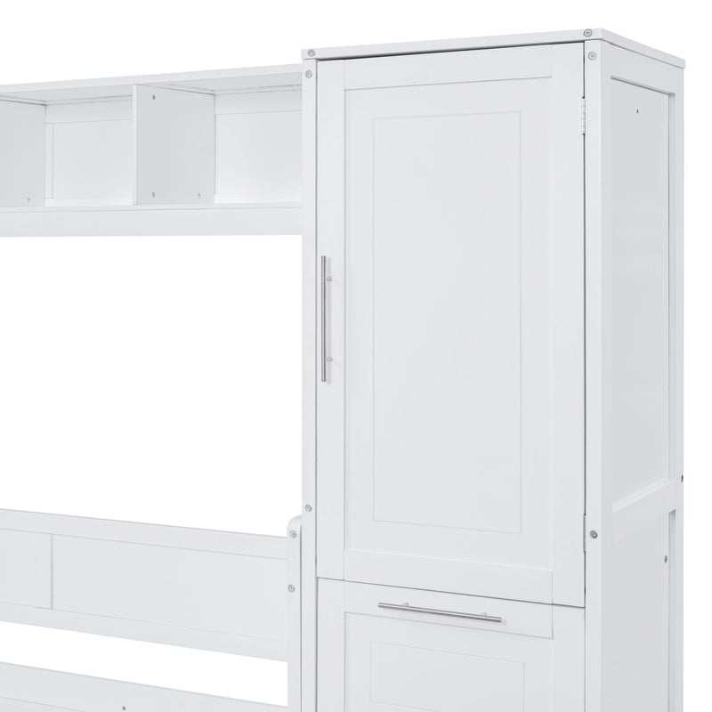 Space Saving Murphy Wall Bed With Closet And Drawers - R&R Furniture Gallery (Fountain Valley, CA)