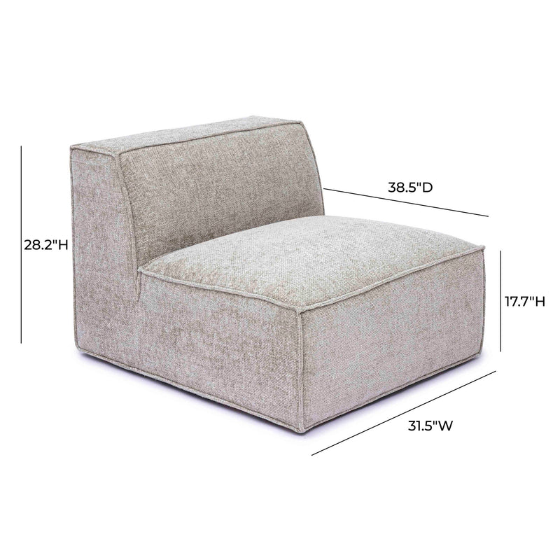 Mindy - Armless Chair - R&R Furniture Gallery (Fountain Valley, CA)