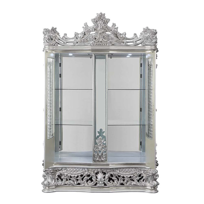 Valkyrie - Curio - Antique Platinum - R&R Furniture Gallery (Fountain Valley, CA)