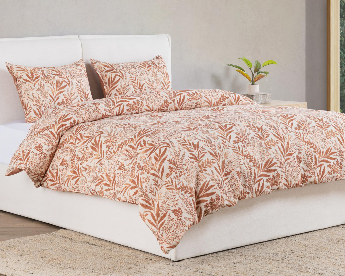 Mulberry - 3 Piece Duvet Set - R&R Furniture Gallery (Fountain Valley, CA)