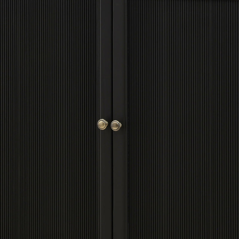 Isella - Cabinet - Black And Beige