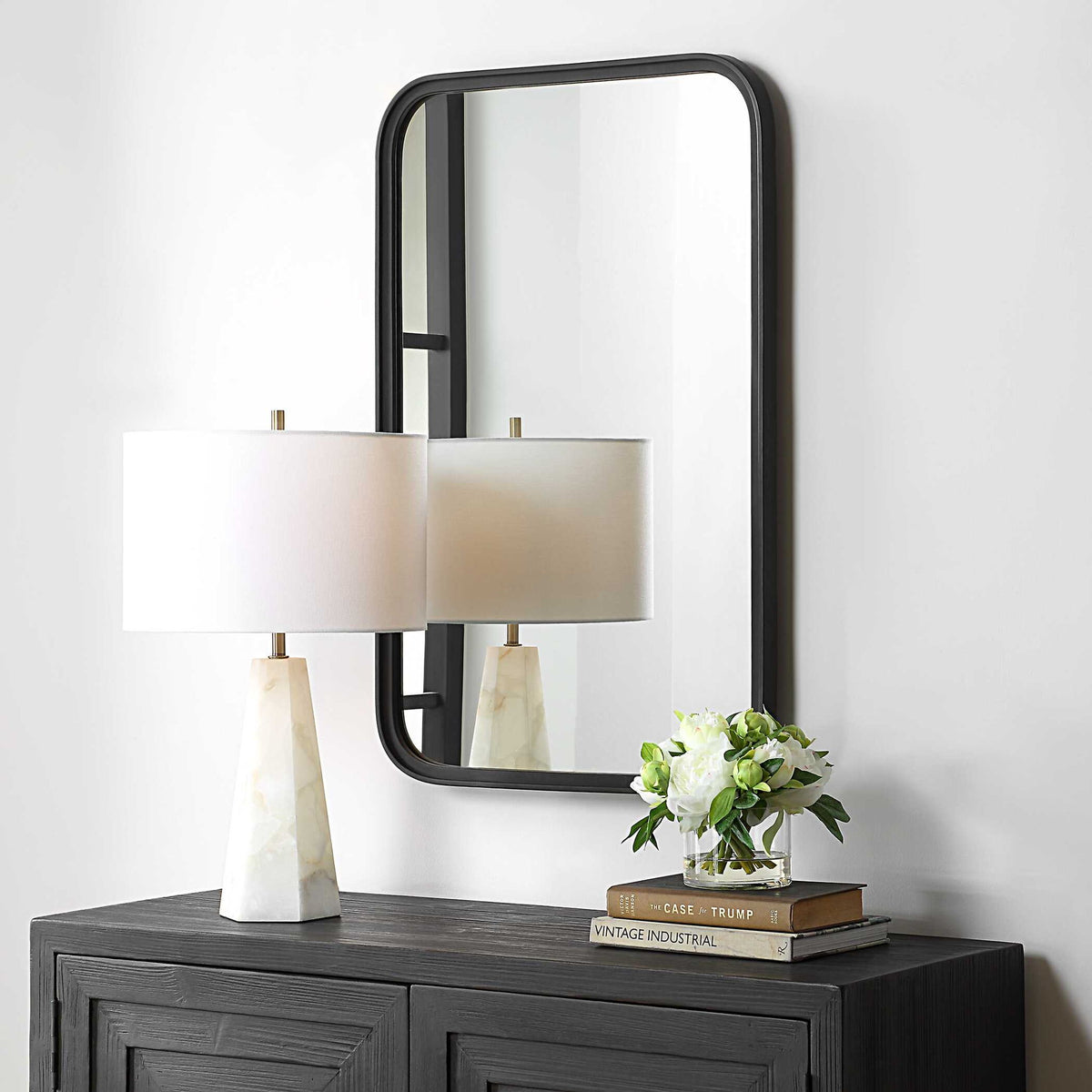 Bedroom Mirror - Black