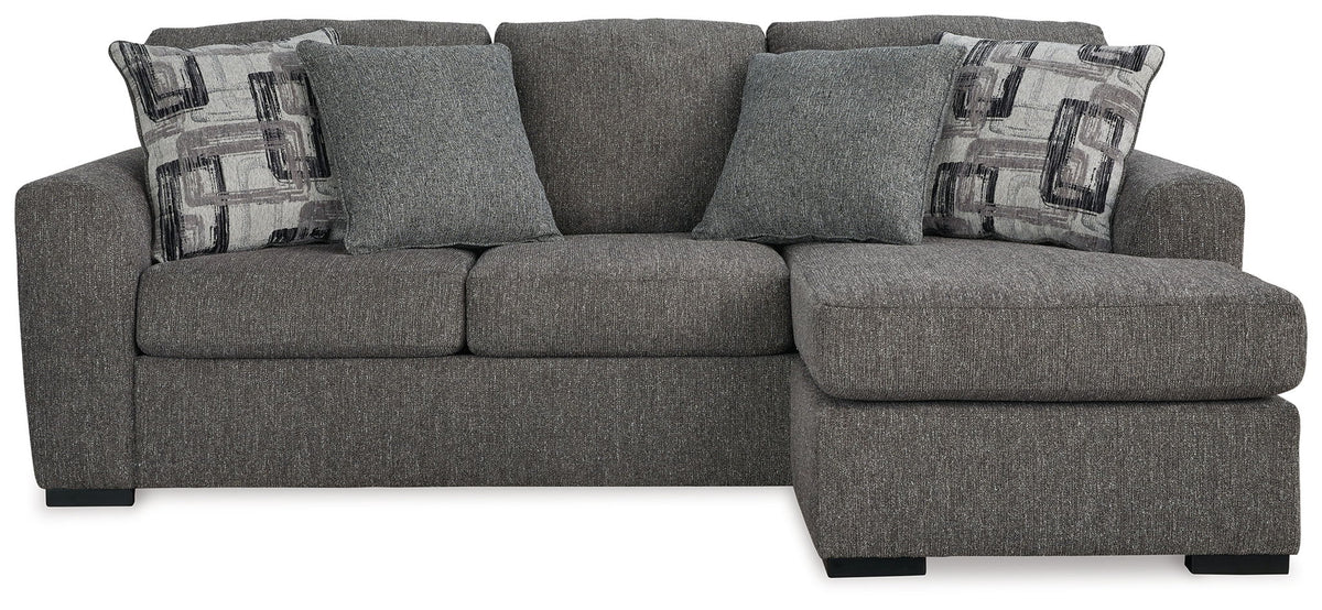 Gardiner - Sofa Chaise - Pewter - R&R Furniture Gallery (Fountain Valley, CA)