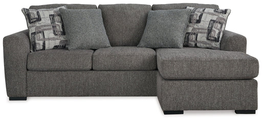 Gardiner - Sofa Chaise - Pewter - R&R Furniture Gallery (Fountain Valley, CA)