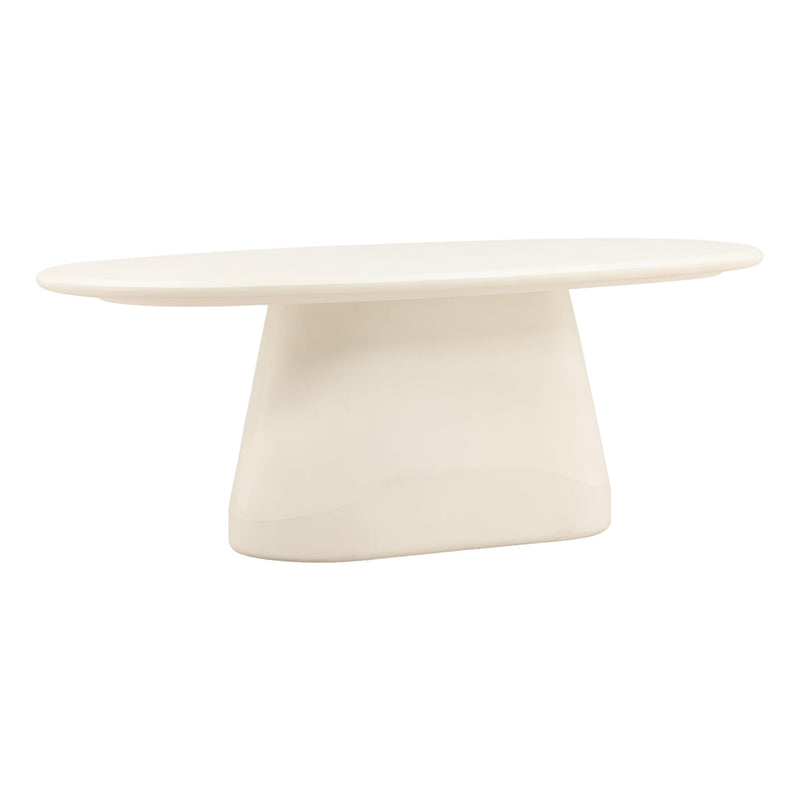 Turell - Outdoor Dining Table - Ivory
