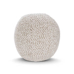Maris - Round Pillow - Ivory / Natural