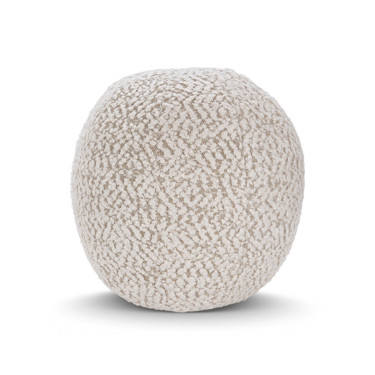 Maris - Round Pillow - Ivory / Natural
