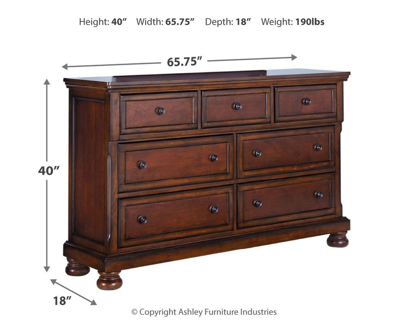 Porter - Dresser, Mirror - R&R Furniture Gallery (Fountain Valley, CA)