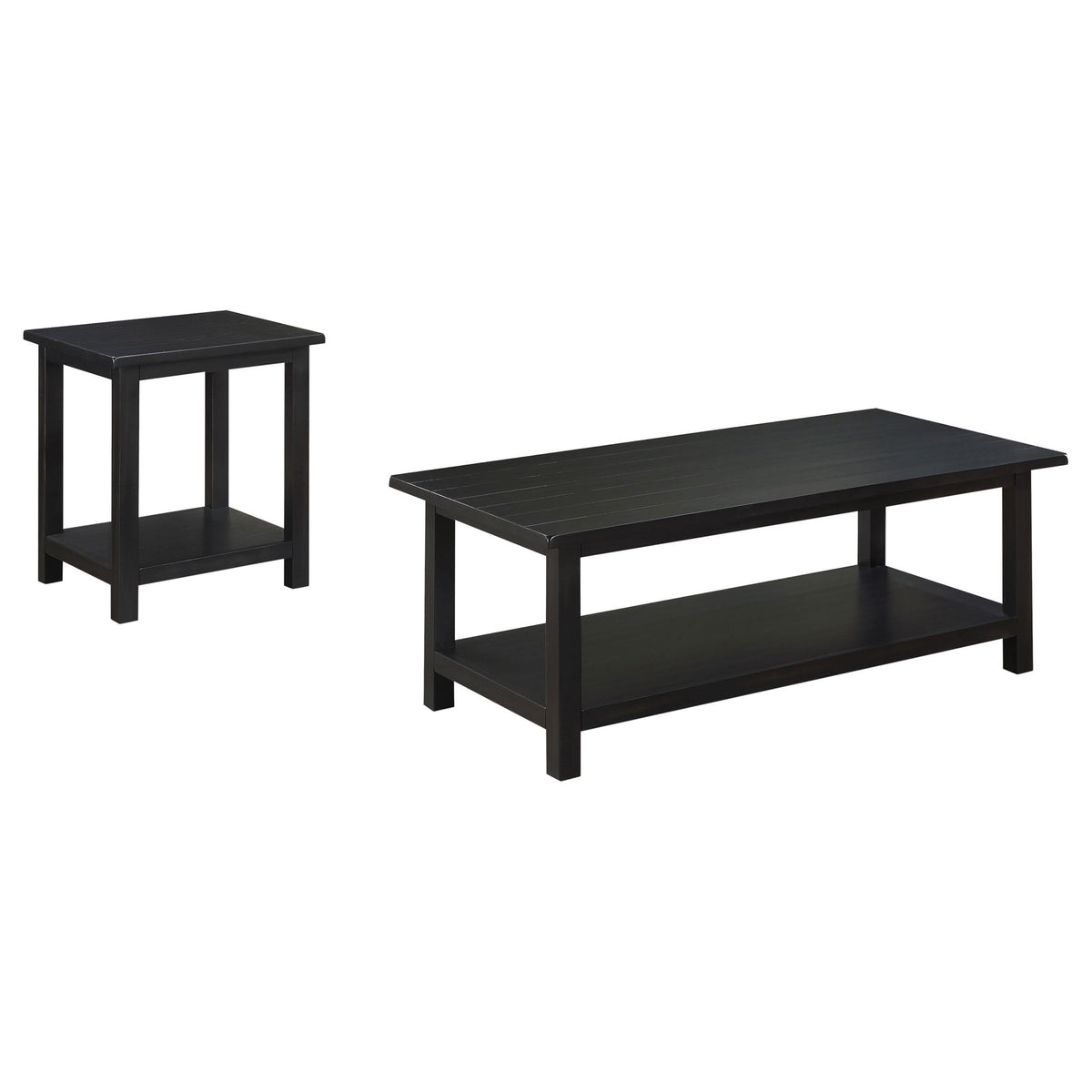 Castleton - Coffee And End Table Set With Storage