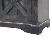 Regal - Rustic Sideboard - Black - R&R Furniture Gallery (Fountain Valley, CA)