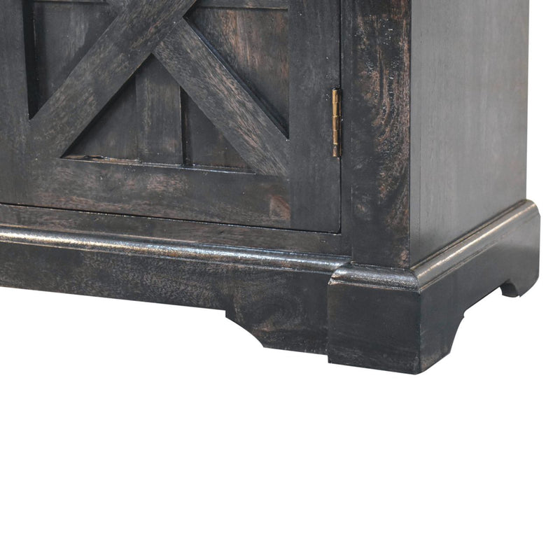 Regal - Rustic Sideboard - Black - R&R Furniture Gallery (Fountain Valley, CA)