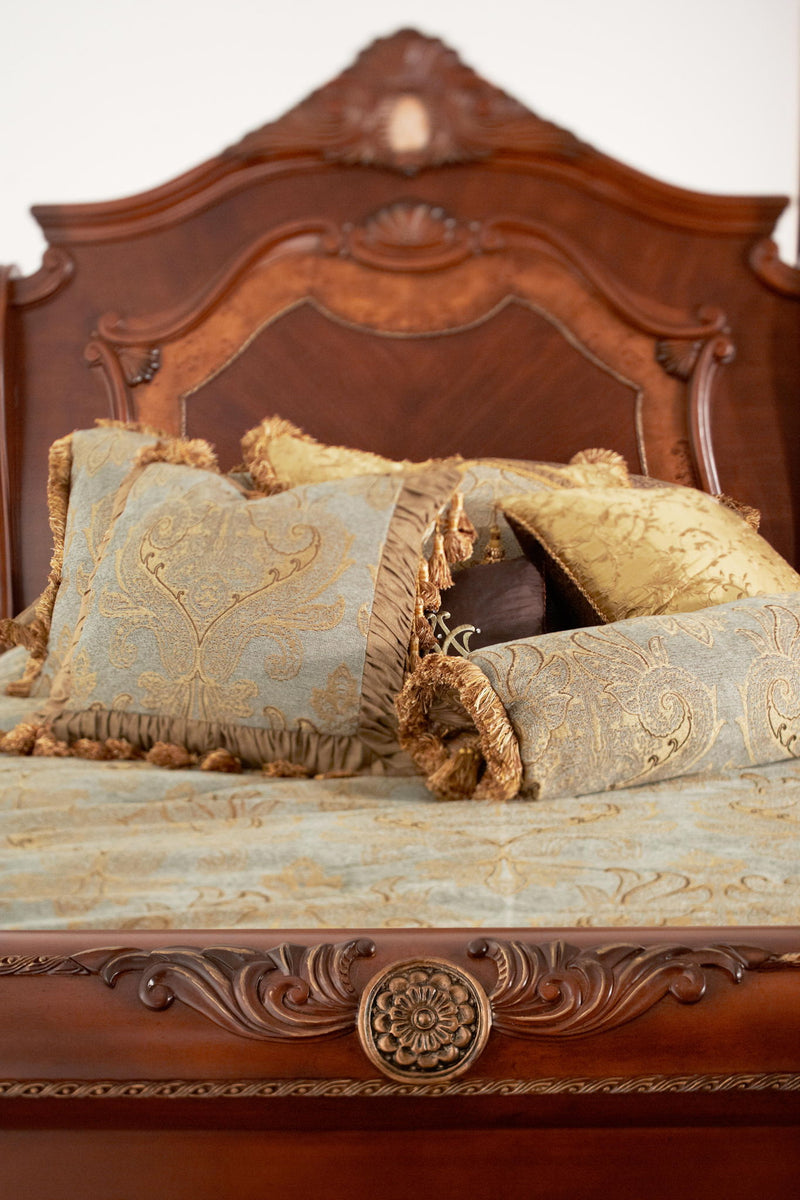 Cortina - Sleigh Bed - R&R Furniture Gallery (Fountain Valley, CA)