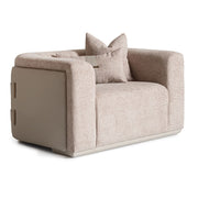 Canberra - Chair And A Half - Mink - R&R Furniture Gallery (Fountain Valley, CA)