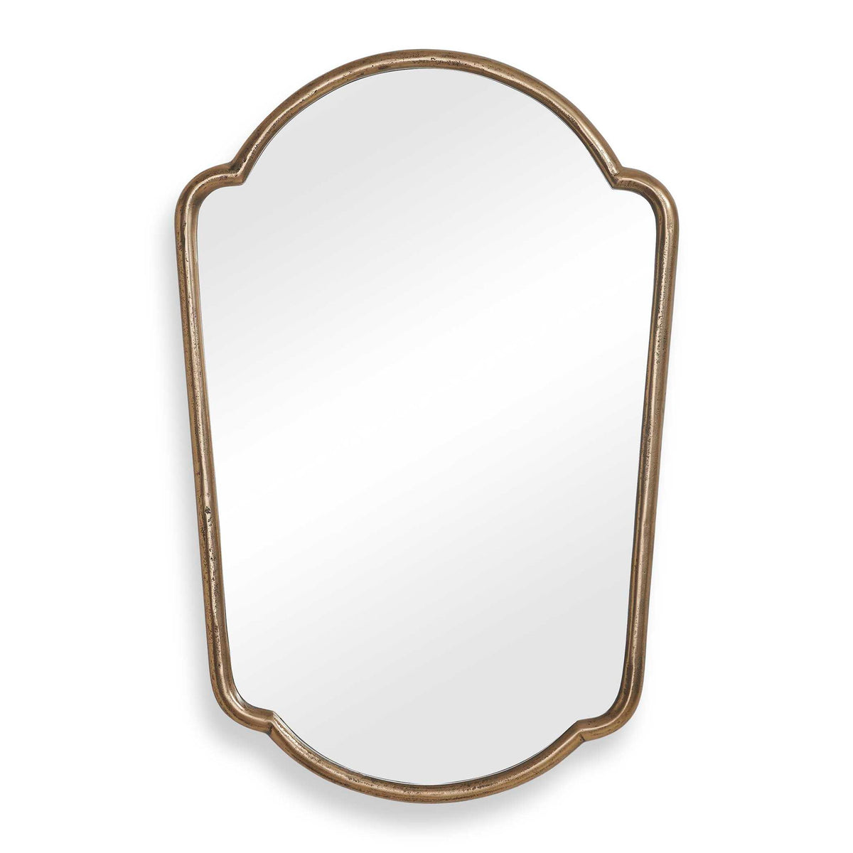 Naomi - Mirror - Antique Brass