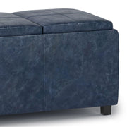 Avalon - Upholstered Storage Ottoman - R&R Furniture Gallery (Fountain Valley, CA)