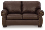 Colleton - Loveseat - Dark Brown - R&R Furniture Gallery (Fountain Valley, CA)