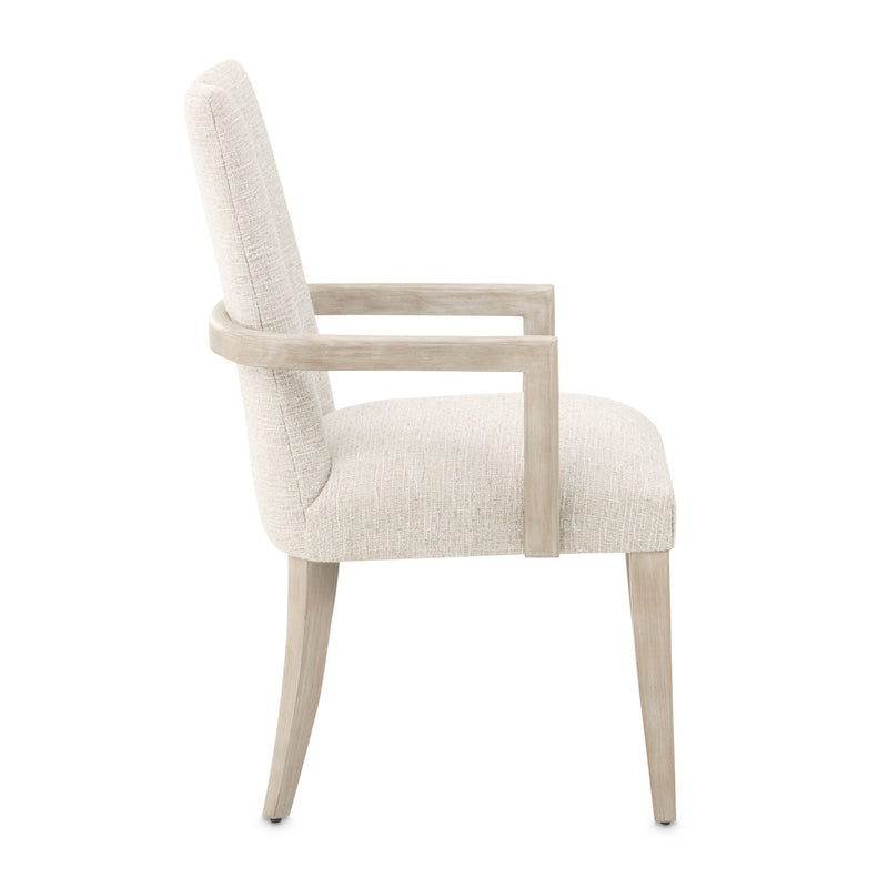 Lotus Bay - Dining Arm Chair - Sand - R&R Furniture Gallery (Fountain Valley, CA)