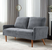 Sofa, European Style With Sleek Design, Modern & Vintage Flair, Upholstered 3 Seater Couch - R&R Furniture Gallery (Fountain Valley, CA)