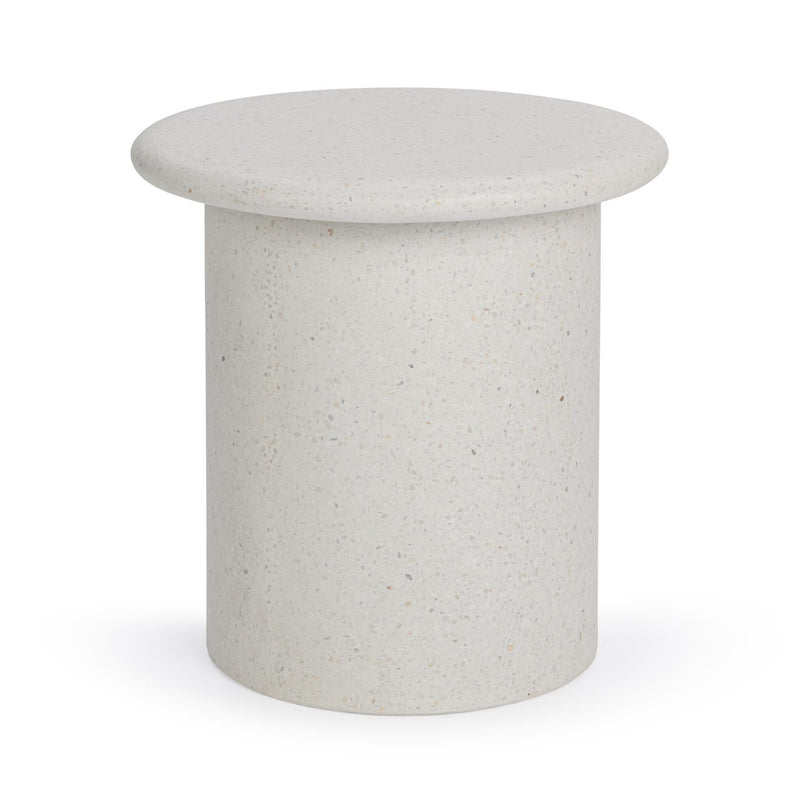 Nysa - Outdoor Round End Table - R&R Furniture Gallery (Fountain Valley, CA)