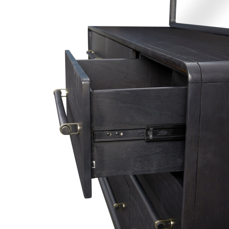 9 Drawer Dresser - Black - R&R Furniture Gallery (Fountain Valley, CA)