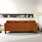 Memphis - Waxy Sofa - Cognac - R&R Furniture Gallery (Fountain Valley, CA)