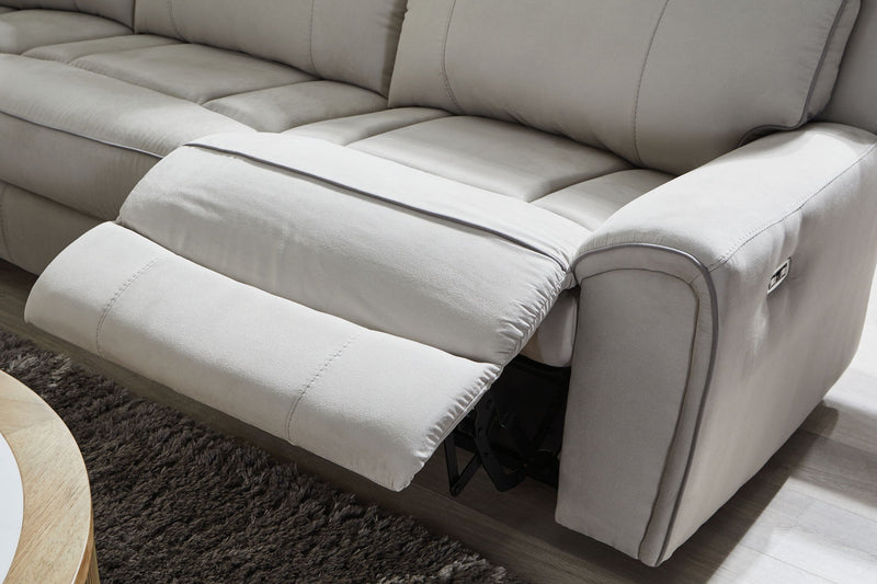 Social Pointe - Reclining Sectional - R&R Furniture Gallery (Fountain Valley, CA)