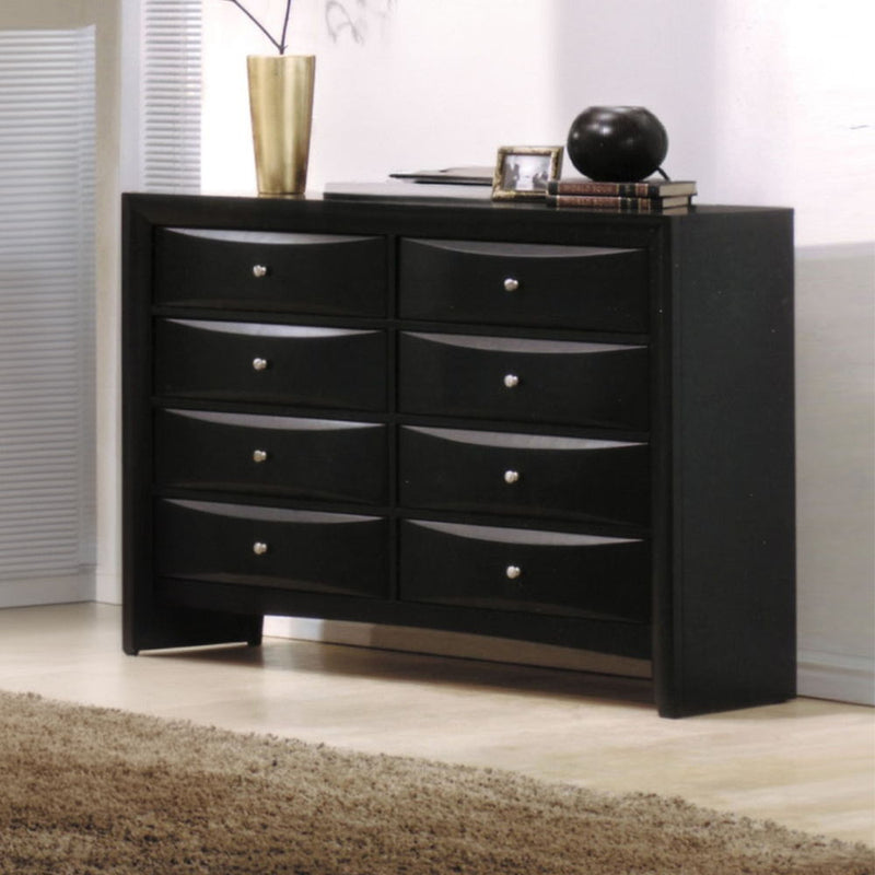 Ireland - 59" Dresser - Black - R&R Furniture Gallery (Fountain Valley, CA)