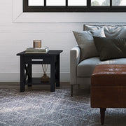 Handcrafted Kitchener console table by Simpli-Home featuring a natural wood finish and simple, elegant design.