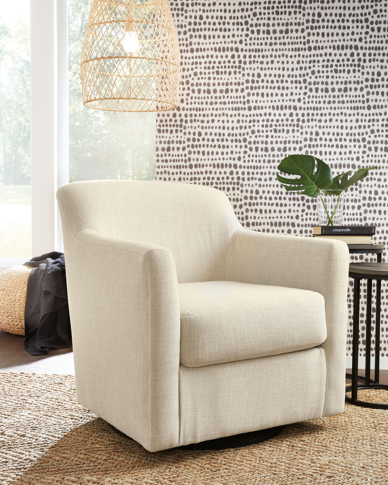 Bradney - Swivel Accent Chair - R&R Furniture Gallery (Fountain Valley, CA)