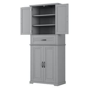 Bathroom Storage Cabinet With Drawer And Adjustable Shelf