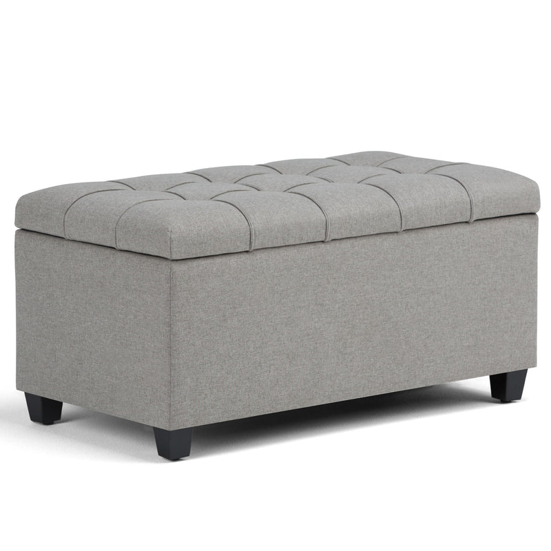 Sienna - Upholstered Storage Ottoman Bench - R&R Furniture Gallery (Fountain Valley, CA)