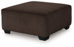 Kimlee - Oversized Accent Ottoman - Chocolate - R&R Furniture Gallery (Fountain Valley, CA)