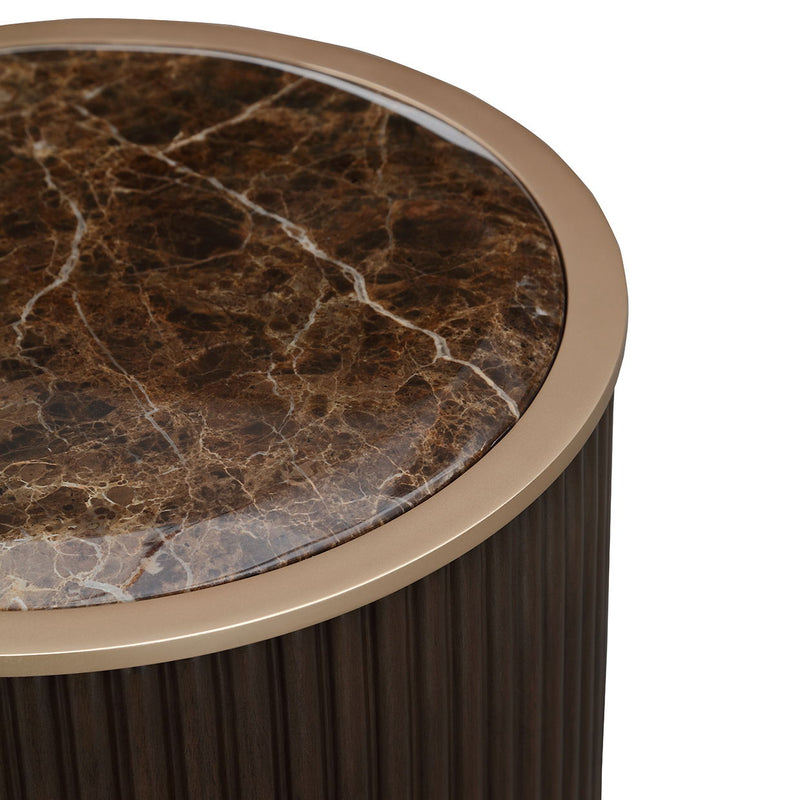 West Kensington - Chairside Table - R&R Furniture Gallery (Fountain Valley, CA)
