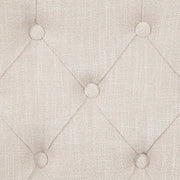 Gerardo - Side Chair (Set of 2) - Beige Linen & Weathered Espresso - R&R Furniture Gallery (Fountain Valley, CA)